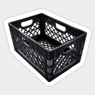 funny milk crate challenge Sticker